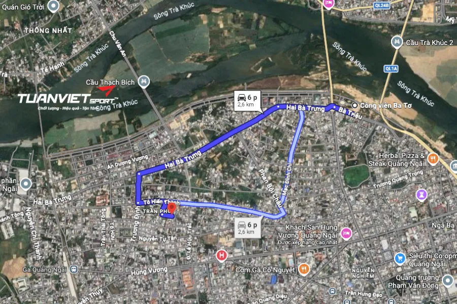 Sân cầu lông Huy Sport - Sân cầu lông tỉnh Quảng Ngãi