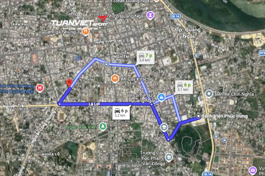 Sân cầu lông Thầy Phát - Sân cầu lông tỉnh Quảng Ngãi