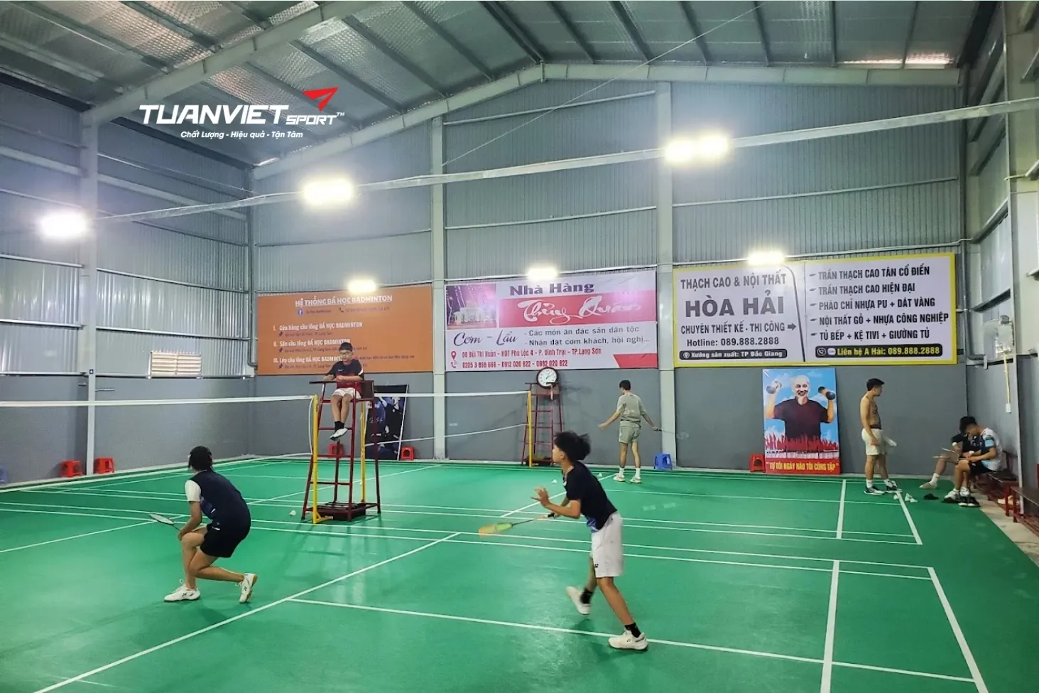 Sân cầu lông Bá Học Badminton - Sân cầu lông tỉnh Lạng Sơn