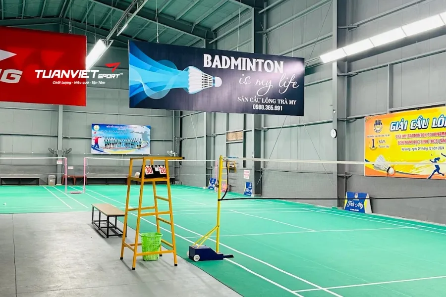 Sân Cầu Lông Trà My - Sân cầu lông tỉnh Quảng Ninh