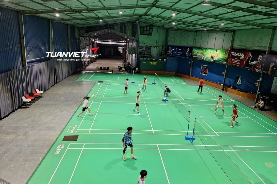 Sân Cầu Lông Tiệp Tú - Sân cầu lông tỉnh Thái Nguyên