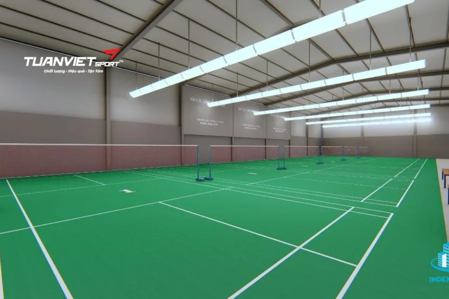 S&acirc;n cầu l&ocirc;ng Index Sport