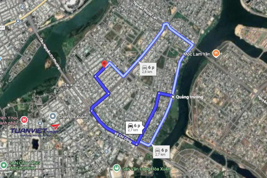 Sân cầu lông Phúc Đăng