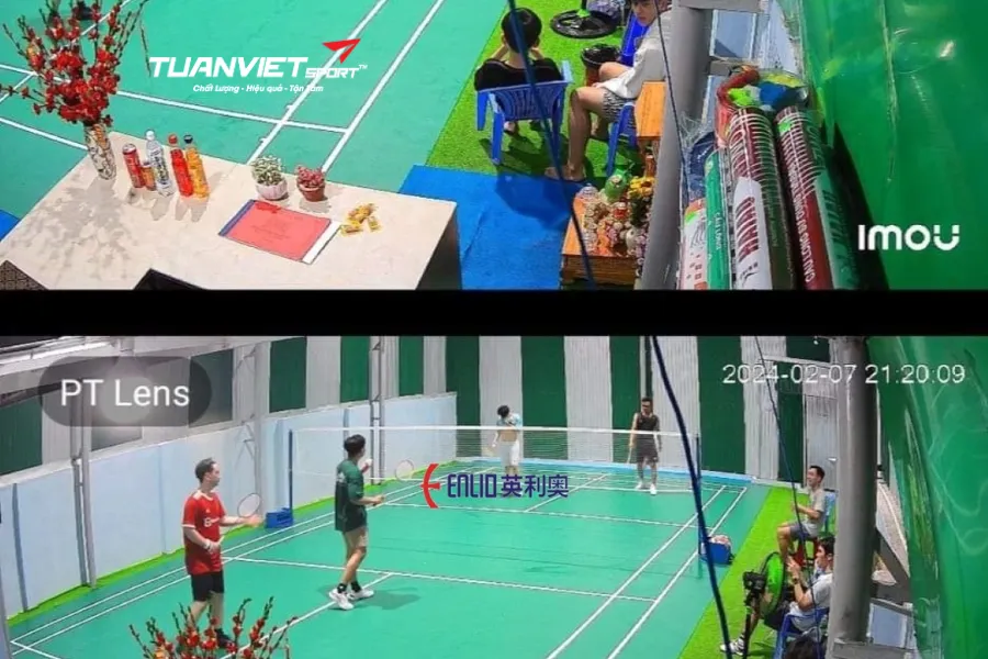 Sân cầu lông Blue