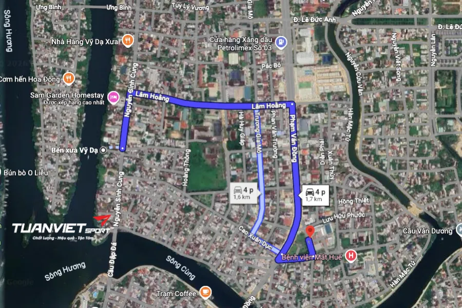 Sân cầu lông Nhà Thi Đấu Vũ Bảo