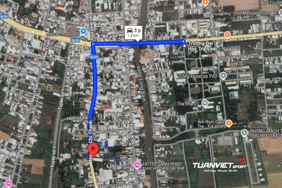 Sân cầu lông Trung Ngọc - Sân cầu lông tỉnh Vĩnh Long