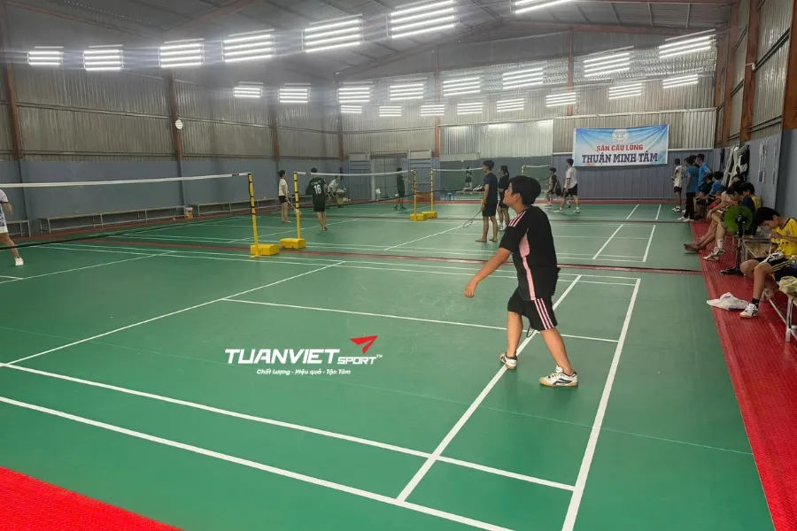 S&acirc;n cầu l&ocirc;ng Thuận Minh T&acirc;m - S&acirc;n cầu l&ocirc;ng tỉnh Vĩnh Long