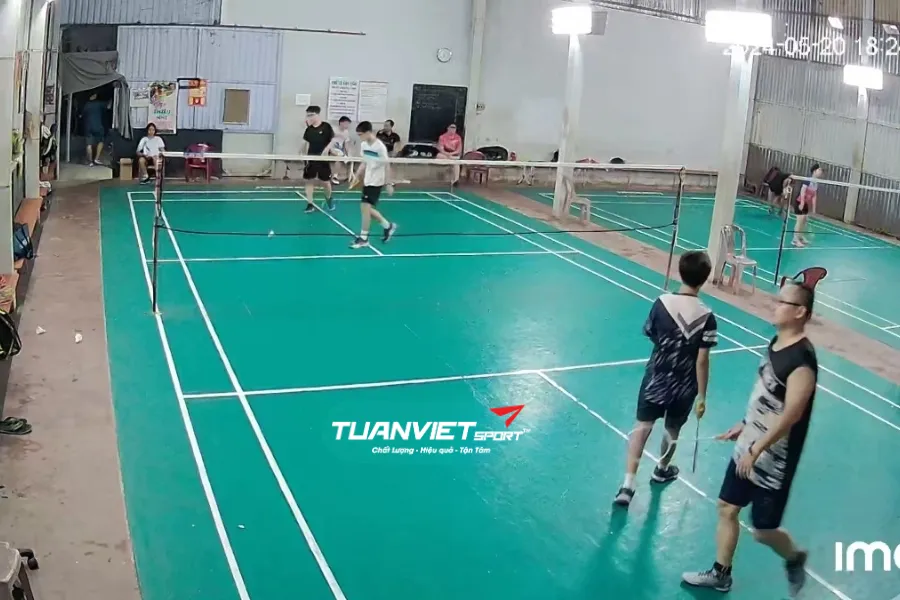 Sân cầu lông Tân Hội - S&acirc;n cầu l&ocirc;ng tỉnh Vĩnh Long