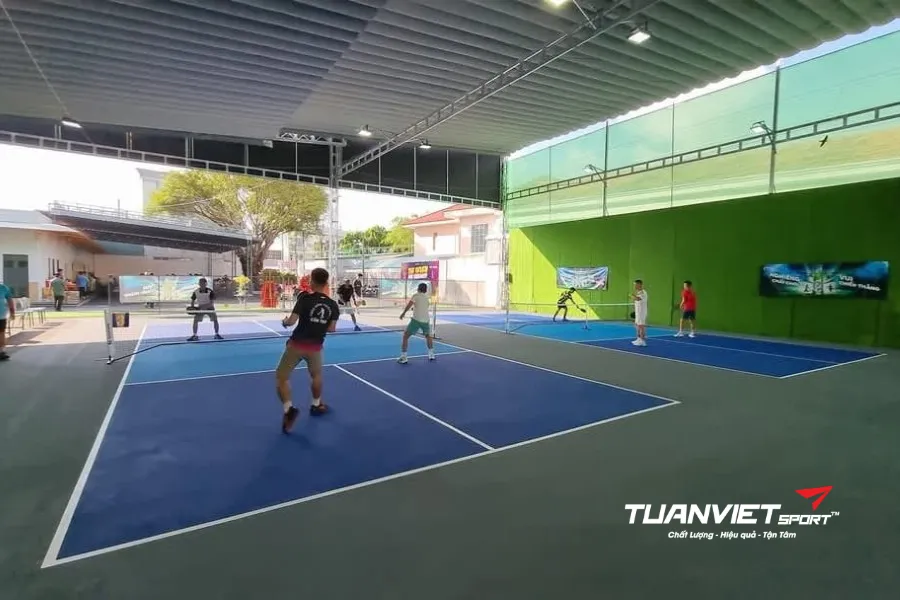 S&acirc;n Pickleball Cafe Phố B&igrave;nh Kh&aacute;nh - S&acirc;n pickleball tỉnh An Giang