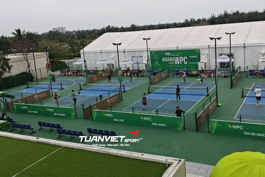 S&acirc;n Pickleball Ch&acirc;u Phố - CLB Tam Giang - S&acirc;n pickleball tỉnh An Giang