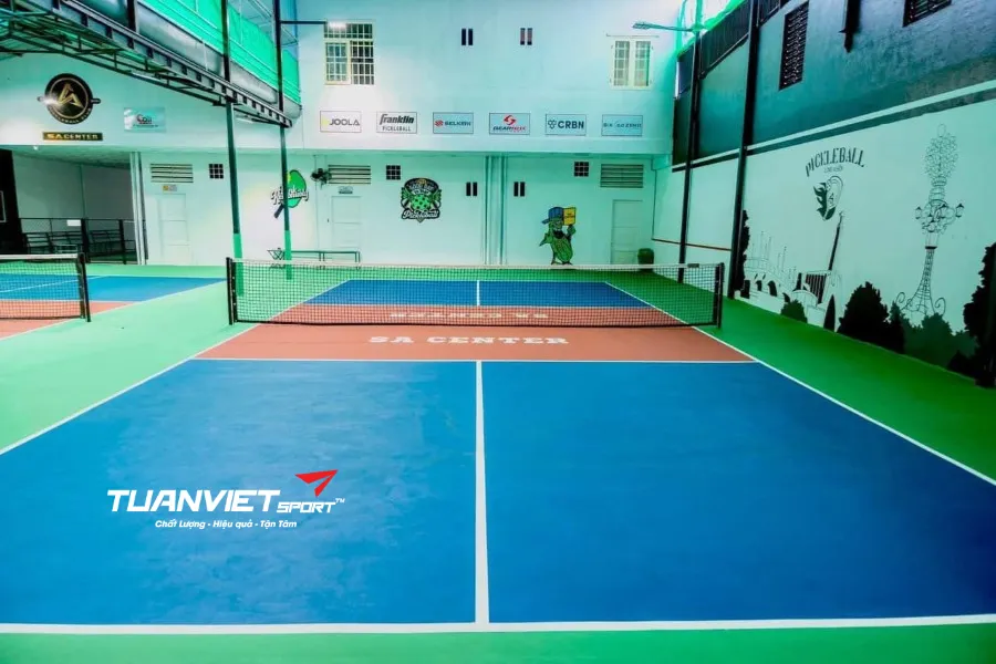 S&acirc;n Pickleball SA CENTER - S&acirc;n pickleball tỉnh An Giang