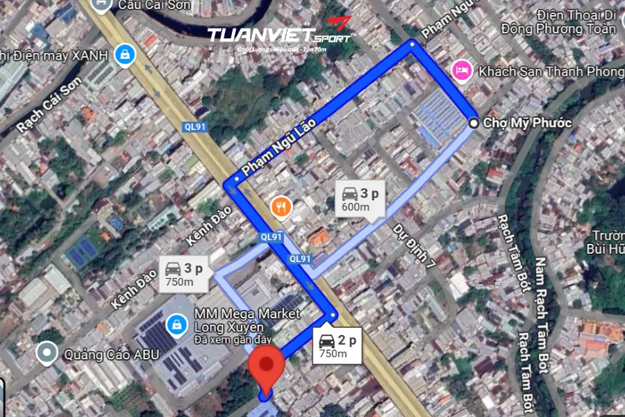 S&acirc;n Pickleball S&ocirc;ng Hương - S&acirc;n pickleball tỉnh An Giang