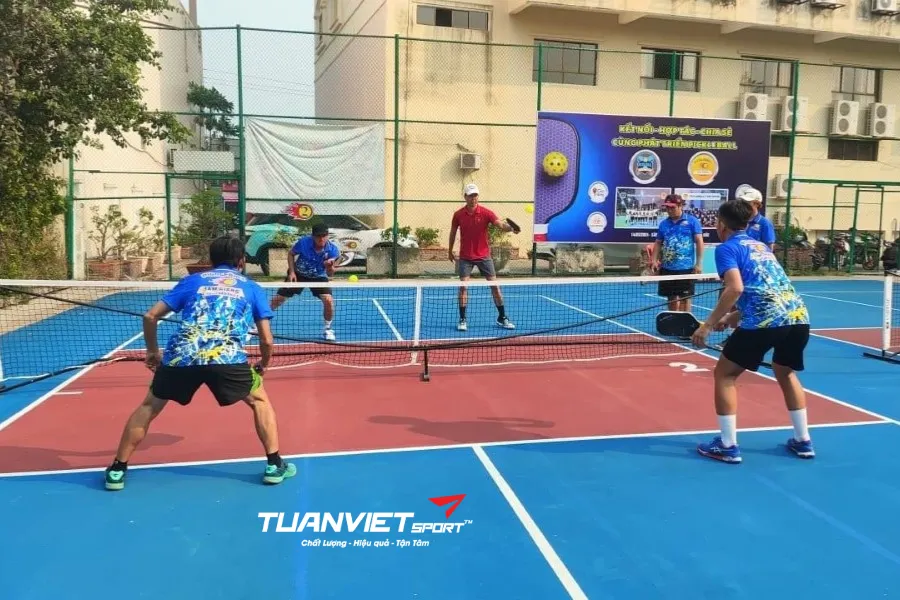 S&acirc;n Pickleball Ngọc Kh&aacute;nh - S&acirc;n pickleball tỉnh An Giang