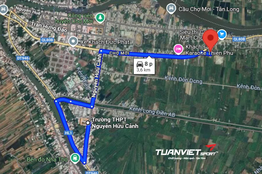 S&acirc;n Pickleball Chợ Mới - S&acirc;n pickleball tỉnh An Giang