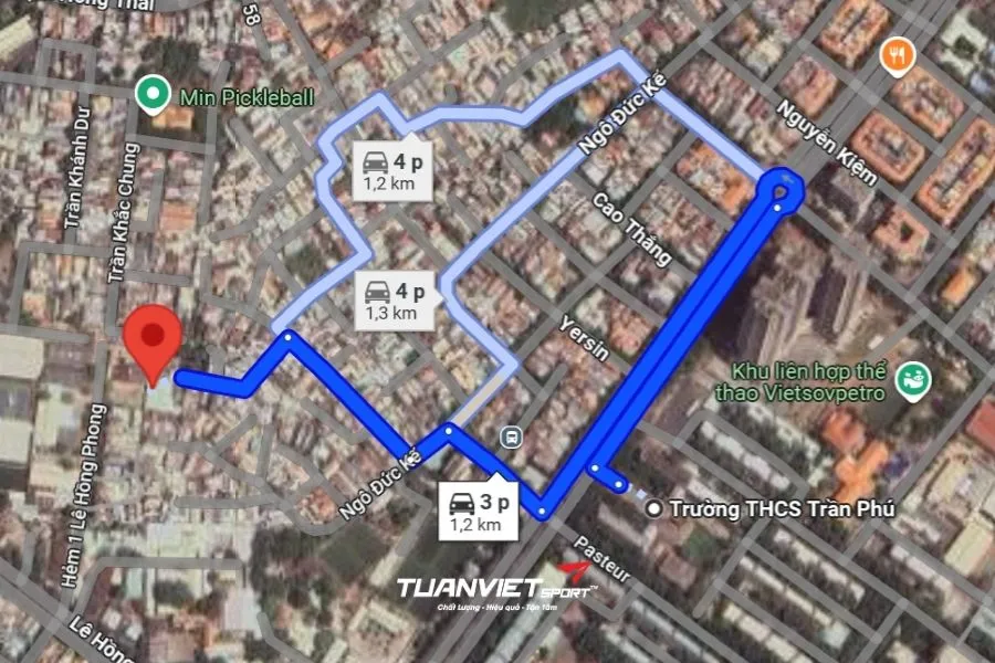 CLB Pickleball 72 Vũng Tàu - sân pickleball tỉnh Bà Rịa - Vũng Tàu 