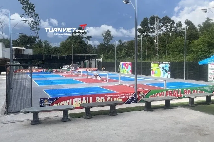 Sân Pickleball 80 Club - sân pickleball tỉnh Bà Rịa - Vũng Tàu