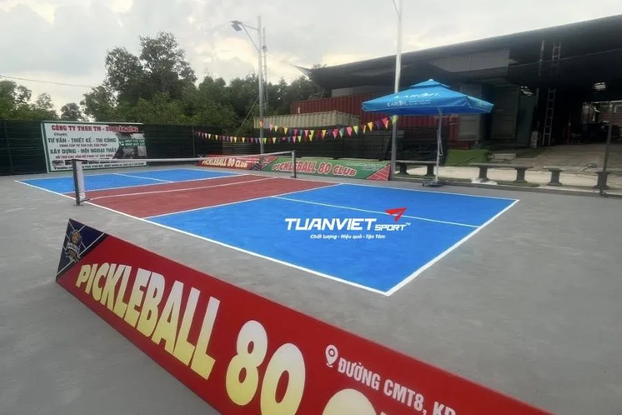 Sân Pickleball 80 Club - sân pickleball tỉnh Bà Rịa - Vũng Tàu