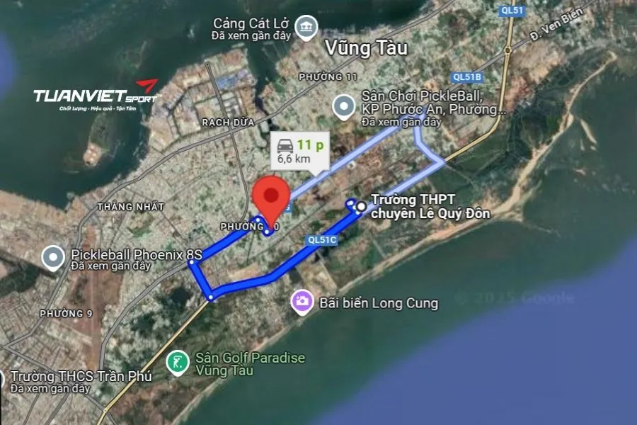 Sân Pickleball Khang Linh - sân pickleball tỉnh Bà Rịa - Vũng Tàu