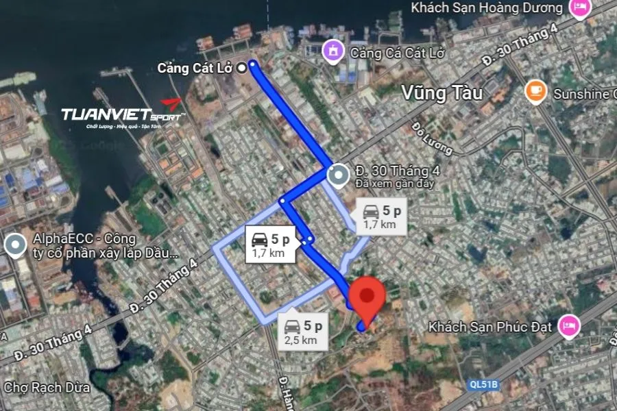 Sân Pickleball KP Phước An - sân pickleball tỉnh Bà Rịa - Vũng Tàu