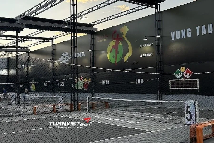 Sân Pickleball SS Arena 2 Chí Linh Vũng Tàu - sân pickleball tỉnh Bà Rịa - Vũng Tàu