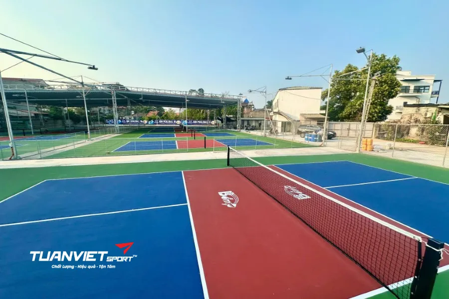 S&acirc;n Pickleball Bom BG - Đa Mai Bắc Giang - S&acirc;n pickleball Tỉnh Bắc Giang