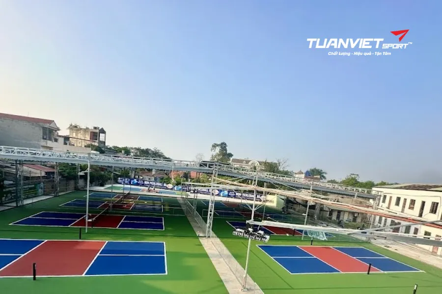 S&acirc;n Pickleball Bom BG - Đa Mai Bắc Giang - S&acirc;n pickleball Tỉnh Bắc Giang