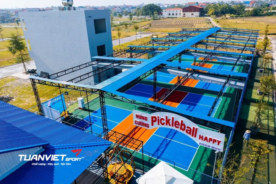 S&acirc;n Pickleball Happy - S&acirc;n pickleball Tỉnh Bắc Giang