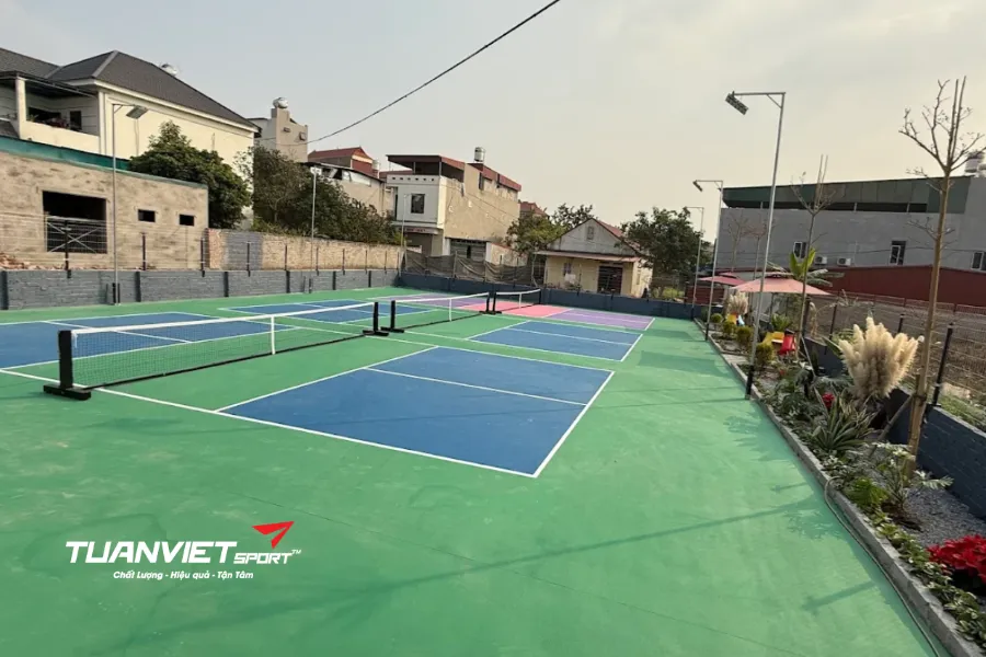 S&acirc;n Pickleball Tường Minh - S&acirc;n pickleball Tỉnh Bắc Giang