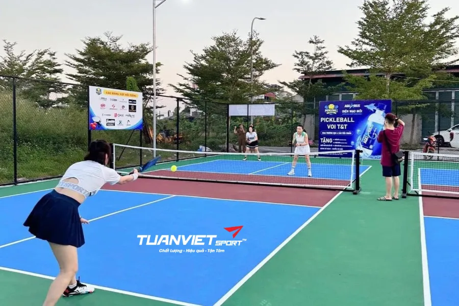 S&acirc;n Pickleball VOI T&T - S&acirc;n pickleball tỉnh Bắc Giang