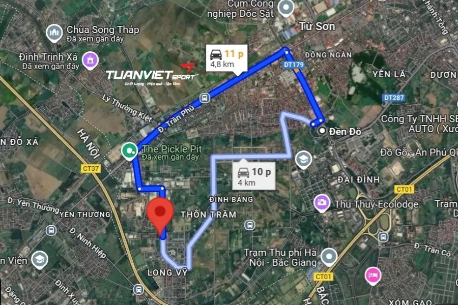 S&acirc;n Pickleball Thủy Sản - S&acirc;n pickleball tỉnh Bắc Ninh 