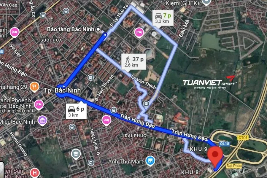 Sân Pickleball Bắc Ninh - sân picleball tỉnh Bắc Ninh