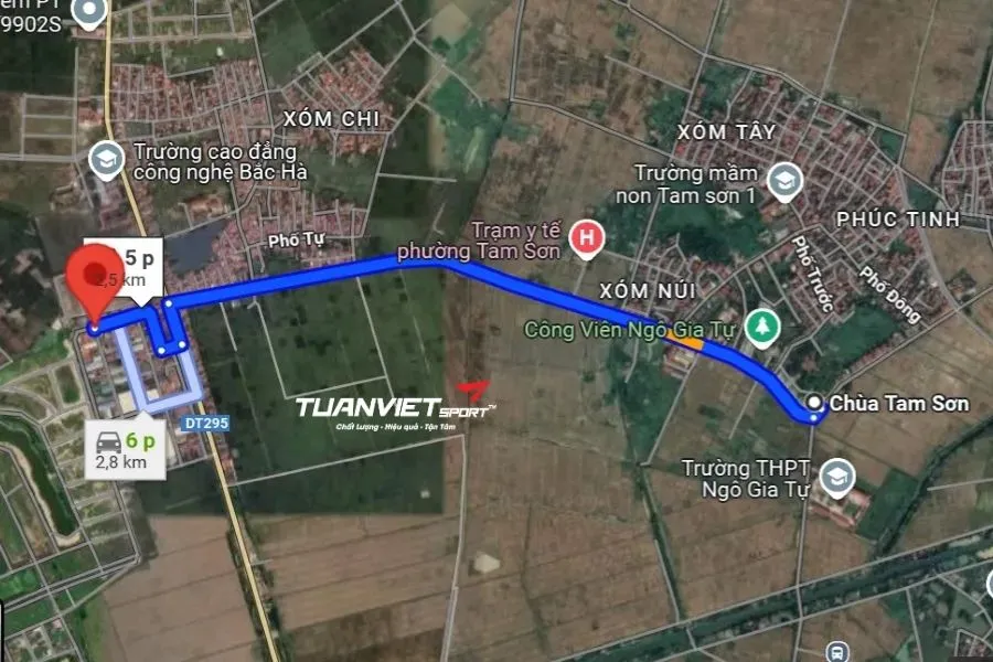 Sân Pickleball Aiko - Tam Sơn - sân pickleball tỉnh Bắc Ninh