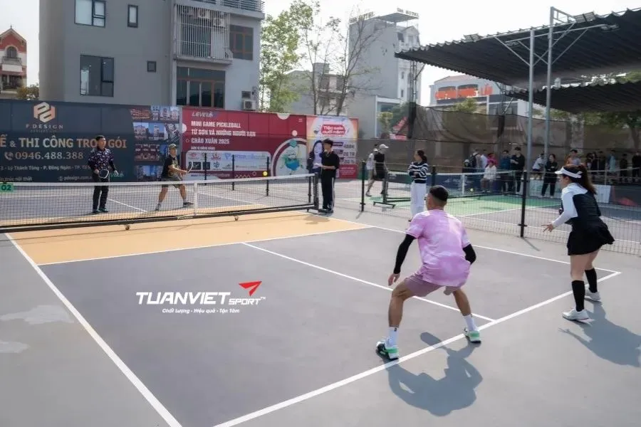 Sân Pickleball Level S Relaxation - sân pickleball tỉnh Bắc Ninh