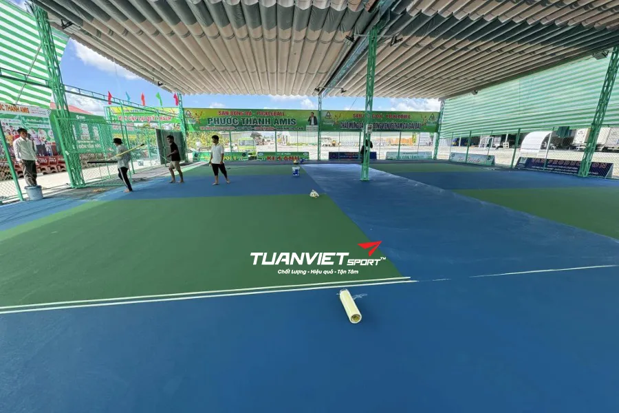 Sân Pickleball Phước Thành Ammis - Sân pickleball tỉnh Cà Mau
