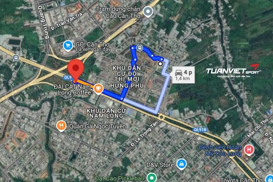 Sân Pickleball 448 - sân pickleball thành phố Cần Thơ