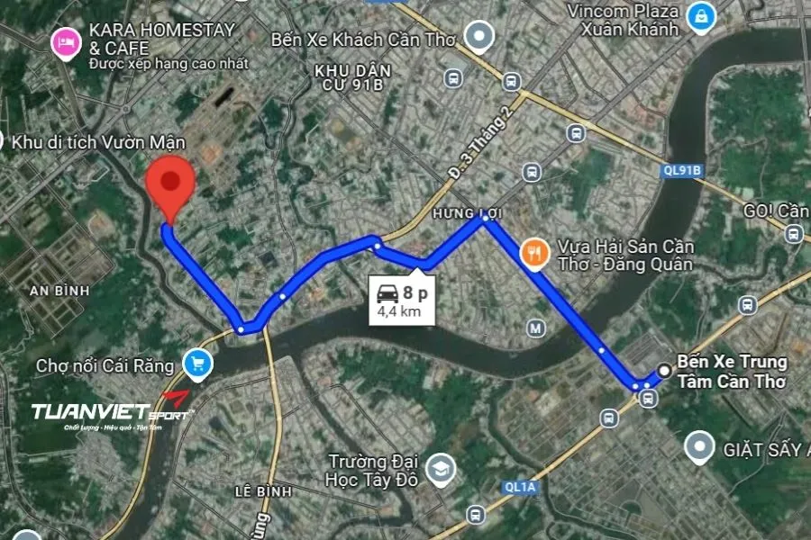 Sân Pickleball Khang Thịnh - sân pickleball thành phố Cần Thơ