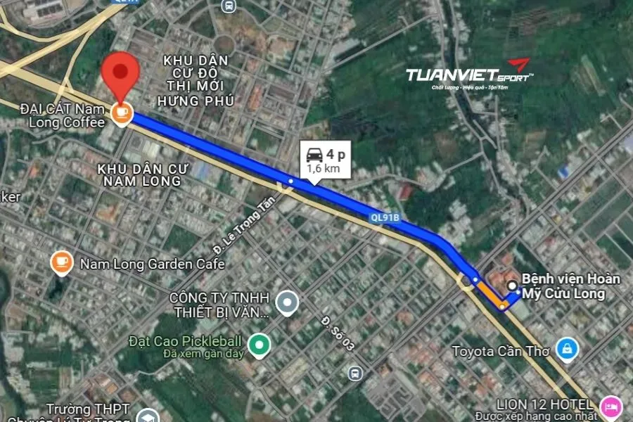 Sân Pickleball Nam Cần Thơ - sân pickleball thành phố Cần Thơ