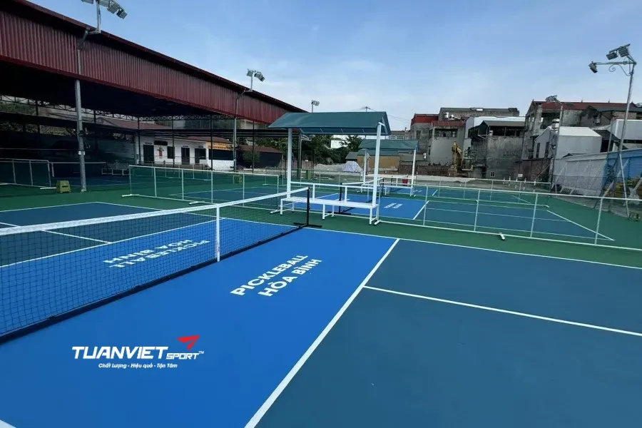 S&acirc;n Pickleball H&ograve;a B&igrave;nh Bus - S&acirc;n pickleball tỉnh Cao Bằng