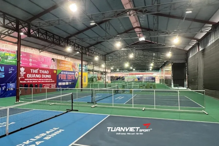 S&acirc;n Pickleball H&ograve;a B&igrave;nh Bus - S&acirc;n pickleball tỉnh Cao Bằng