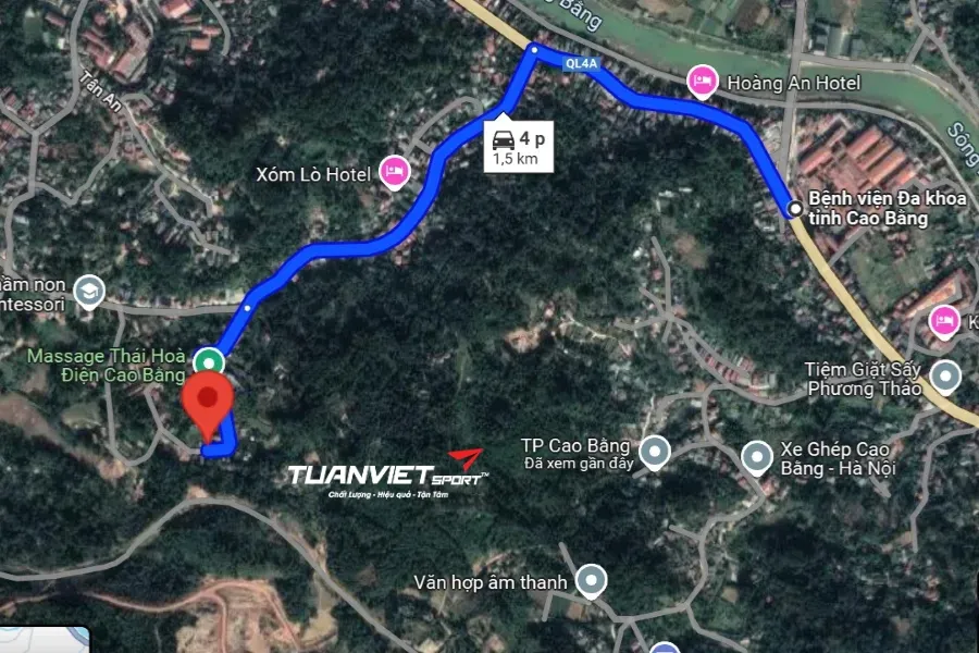 S&acirc;n Pickleball NTA - S&acirc;n pickleball tỉnh Cao Bằng