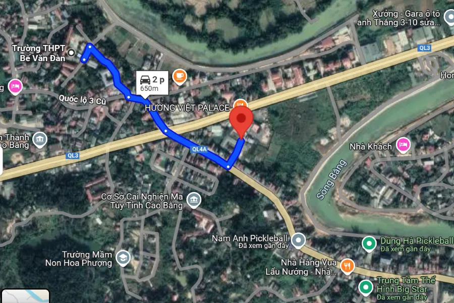 sân Pickleball tỉnh Cao Bằng