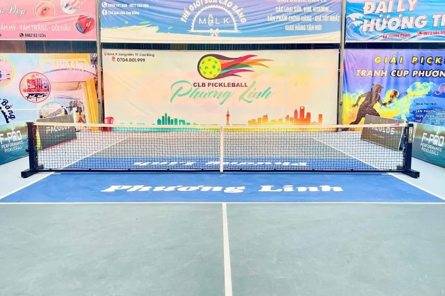 sân Pickleball tỉnh Cao Bằng