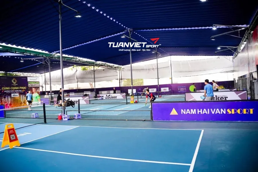 S&acirc;n Pickleball Nam Hải V&acirc;n Sport - S&acirc;n pickleball quận Cẩm Lệ