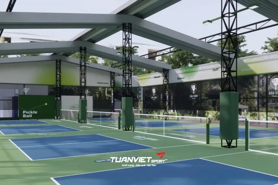 Sân Pickleball Đảo Xanh - Sân pickleball Quận Hải Châu