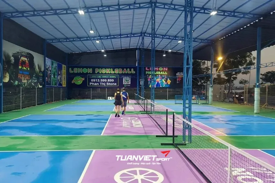 S&acirc;n Pickleball Lemon - S&acirc;n pickleball quận Ngũ H&agrave;nh Sơn