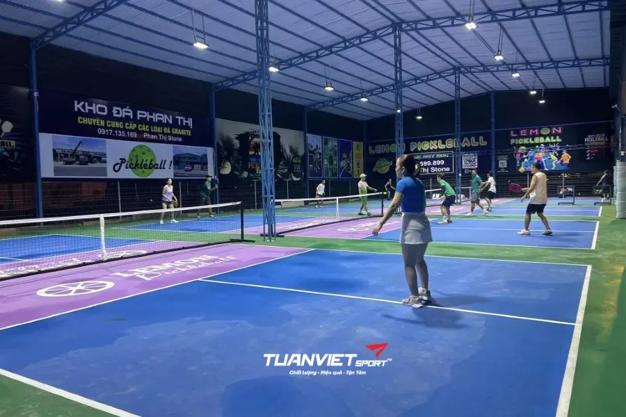 S&acirc;n Pickleball Lemon - S&acirc;n pickleball quận Ngũ H&agrave;nh Sơn