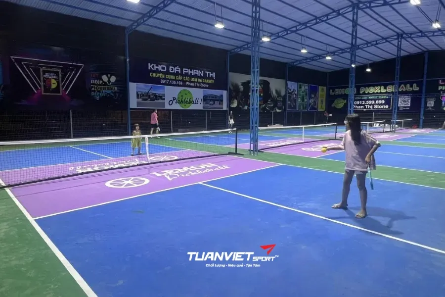 S&acirc;n Pickleball Lemon - S&acirc;n pickleball quận Ngũ H&agrave;nh Sơn