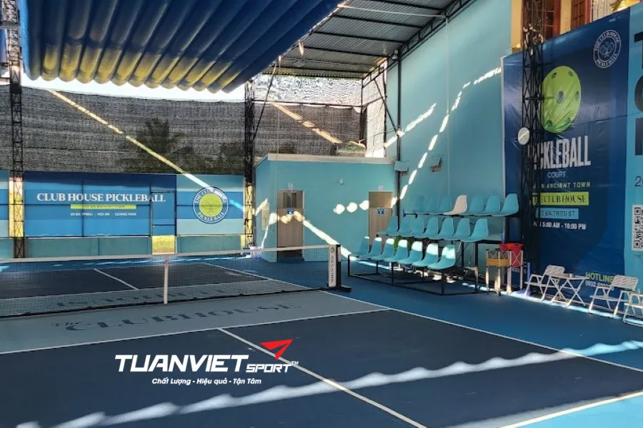 sân pickleball Tỉnh Quảng Nam - The Club House Hội An