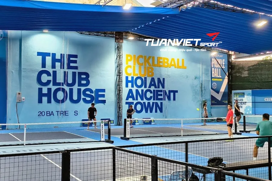 sân pickleball Tỉnh Quảng Nam - The Club House Hội An