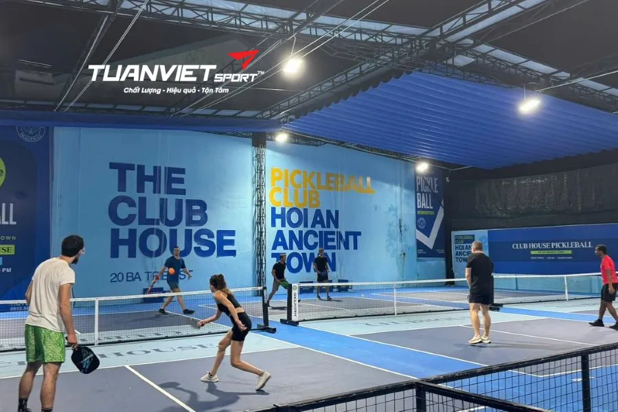 S&acirc;n Pickleball The Club House Hội An - S&acirc;n pickleball tỉnh Quảng Nam